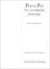 Produktbild: Pitchi poi ou la parole donnee