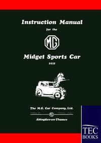 Produktbild: Instruction Manual for the MG Midget Sports Car