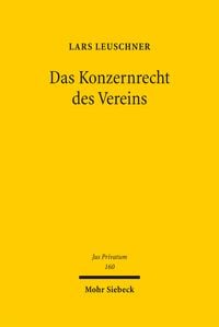 Produktbild: Das Konzernrecht des Vereins