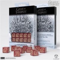 Produktbild: Q-Workshop QWO97706 - Game of Thrones, Lannister 10xD6 Dice Set