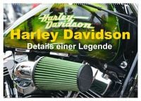 Produktbild: Harley Davidson - Details einer Legende (Wandkalender 2027 DIN A2 quer), CALVENDO Monatskalender