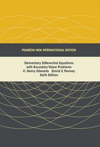 Produktbild: Edwards, C: Elementary Differential Equations with Boundary