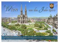 Produktbild: Wien um das Jahr 1900 - Fotos neu restauriert und koloriert (Wandkalender 2027 DIN A2 quer), CALVENDO Monatskalender