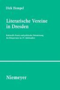 Produktbild: Literarische Vereine in Dresden
