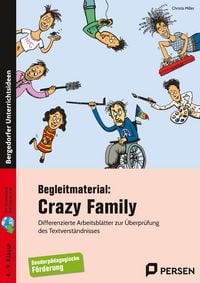 Produktbild: Begleitmaterial: Crazy Family