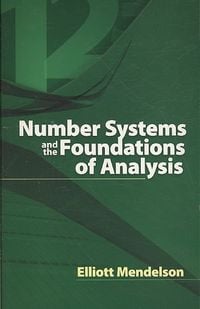 Produktbild: Number Systems and the Foundations of Analysis