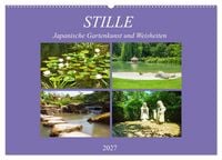 Produktbild: Stille. Japanische Gartenkunst und Weisheiten (Wandkalender 2027 DIN A2 quer), CALVENDO Monatskalender