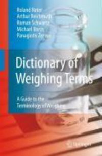 Produktbild: Dictionary of Weighing Terms