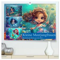 Produktbild: Kleine Meerjungfrauen (hochwertiger Premium Wandkalender 2026 DIN A2 quer), Kunstdruck in Hochglanz