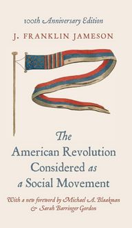 Produktbild: The American Revolution Considered as a Social Movement