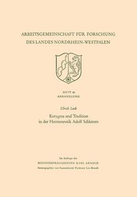 Produktbild: Kerygma und Tradition in der Hermeneutik Adolf Schlatters