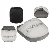 Produktbild: Kuschel-Fusswaermer, Lieblingsmensch, L: ca. 35 cm,