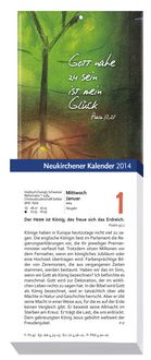 Produktbild: Neukirchener Kalender 2014. Abrei&szlig;kalender Gro&szlig;druck ohne R&uuml;ckwand
