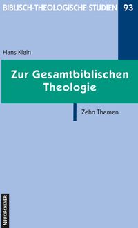 Produktbild: Zur Gesamtbiblischen Theologie