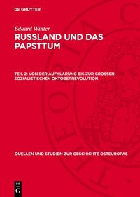 Produktbild: Von der Aufkl&auml;rung bis zur Grossen Sozialistischen Oktoberrevolution