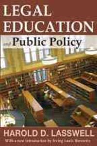 Produktbild: Legal Education & Public Polic