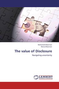Produktbild: The value of Disclosure
