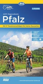 Produktbild: BVA ADFC Regionalkarte Pfalz 1:75.000