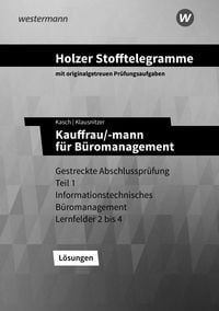 Produktbild: Holzer Stofftelegramme Baden-W&uuml;rttemberg &ndash; Kauffrau/-mann f&uuml;r B&uuml;romanagement