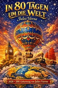 Produktbild: 2028 - 200. Geburtstag von Jules Verne / Reise um die Erde in 80 Tagen