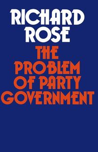 Produktbild: The Problem of Party Government