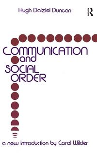 Produktbild: Communication and Social Order