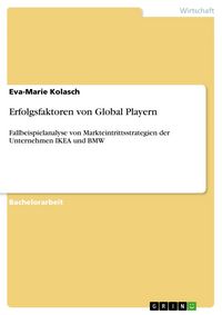Produktbild: Erfolgsfaktoren von Global Playern