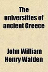 Produktbild: The Universities of Ancient Greece