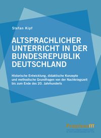 Produktbild: Altsprachlicher Unterricht in der Bundesrepublik Deutschland