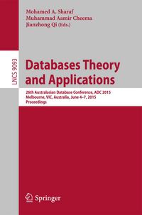 Produktbild: Databases Theory and Applications