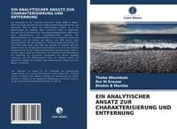 Produktbild: Ein Analytischer Ansatz Zur Charakterisierung und Entfernung