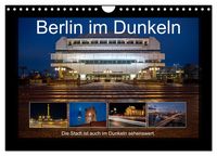 Produktbild: Berlin im Dunkeln (Wandkalender 2026 DIN A4 quer), CALVENDO Monatskalender