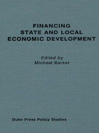 Produktbild: Financing State and Local Economic Development