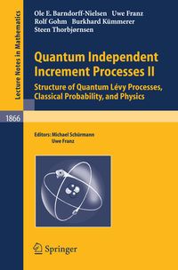 Produktbild: Quantum Independent Increment Processes II