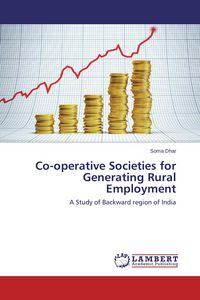 Produktbild: Co-operative Societies for Generating Rural Employment