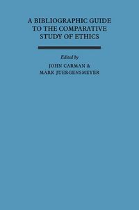 Produktbild: A Bibliographic Guide to the Comparative Study of Ethics
