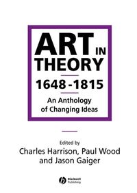 Produktbild: Art in Theory 1648-1815