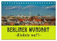 Produktbild: Berliner Mundart (Tischkalender 2026 DIN A5 quer), CALVENDO Monatskalender