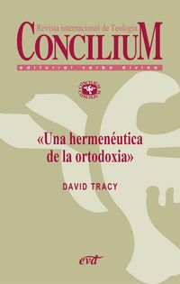 Produktbild: Una hermen&eacute;utica de la ortodoxia. Concilium 355 (2014)