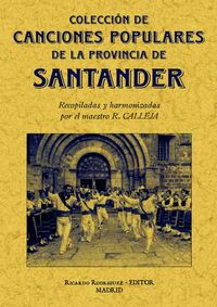 Produktbild: Colecci&oacute;n de cantos populares de la provincia de Santander
