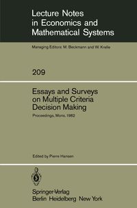 Produktbild: Essays and Surveys on Multiple Criteria Decision Making