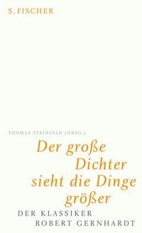 Produktbild: Der gro&szlig;e Dichter sieht die Dinge gr&ouml;&szlig;er