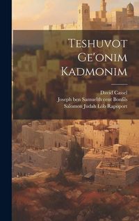 Produktbild: Teshuvot Ge'onim Kadmonim