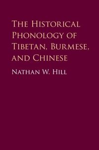 Produktbild: Historical Phonology of Tibetan, Burmese, and Chinese