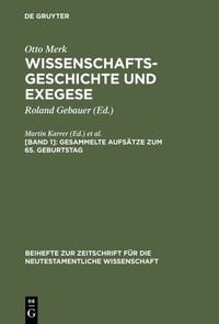 Produktbild: Gesammelte Aufs&auml;tze zum 65. Geburtstag