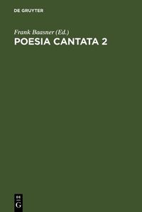 Produktbild: Poesia cantata 2