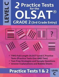 Produktbild: 2 Practice Tests for the Olsat Grade 2 (3rd Grade Entry) Level C
