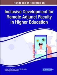 Produktbild: Handbook of Research on Inclusive Development for Remote Adjunct Faculty in Higher Education