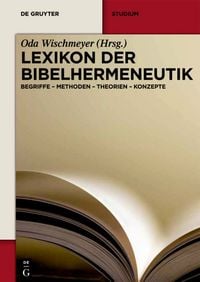 Produktbild: Lexikon der Bibelhermeneutik