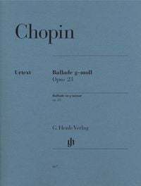 Produktbild: Fr&eacute;d&eacute;ric Chopin - Ballade g-moll op. 23